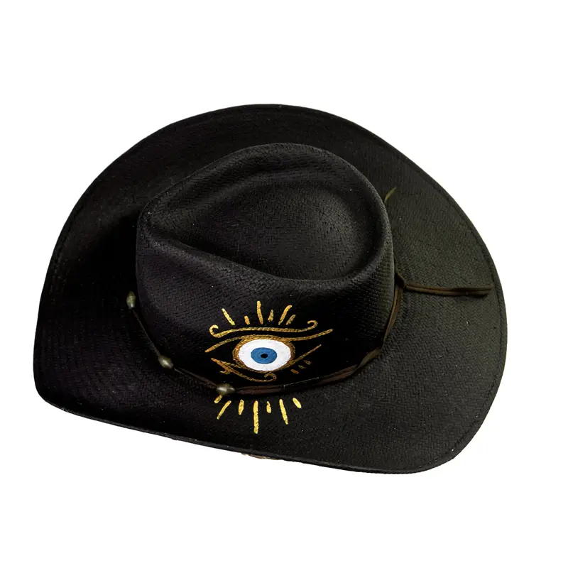 chapeu-palha-panama-horus-preto-dourado-praia-verao-luxo(15)
