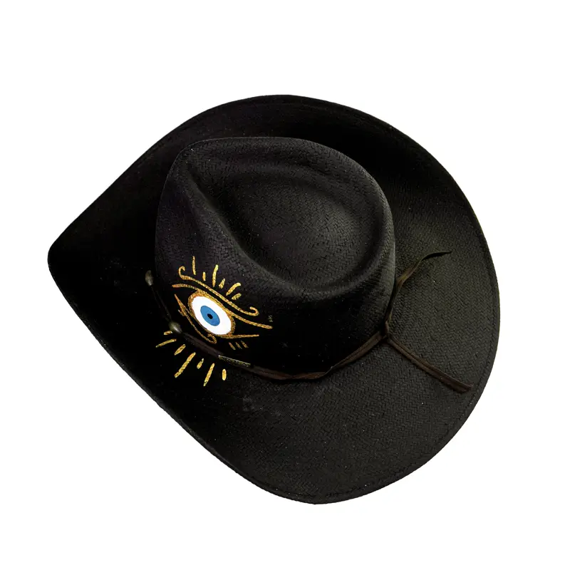 chapeu-palha-panama-horus-preto-dourado-praia-verao-luxo(8)