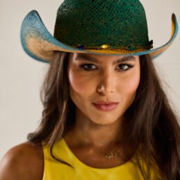 Chapéu em Palha Brasil Cowboy