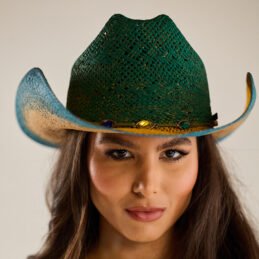 Chapéu em Palha Brasil Cowboy